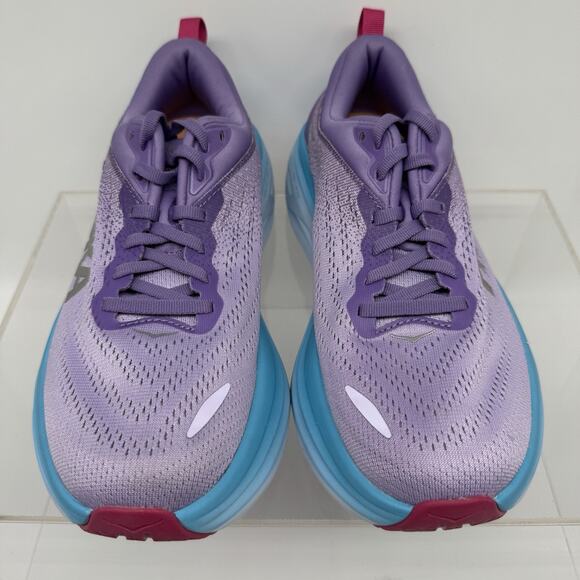 Hoka One One Bondi 8 1127952 CVPL Purple Running Shoes Sneaker Women’s Size 7.5 - Picture 6 of 9